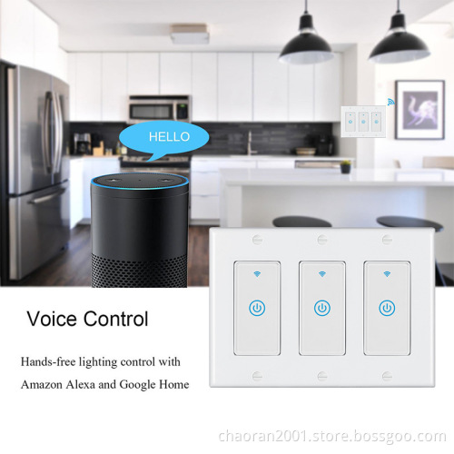US New WiFi ZigBee Smart Wall Switch